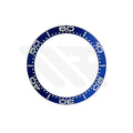 Replacement Aluminium Bezel Insert Compatible with Omega SM300 42mm : Blue 007 60th Anniversary Style