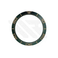 Replacement Aluminium Bezel Insert Compatible with Omega SM300 42mm : Green Titanium & Bronze Gold Style