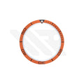 Replacement Aluminium Bezel Insert Compatible with Omega Seamaster Planet Ocean SM600 45.5mm : Orange