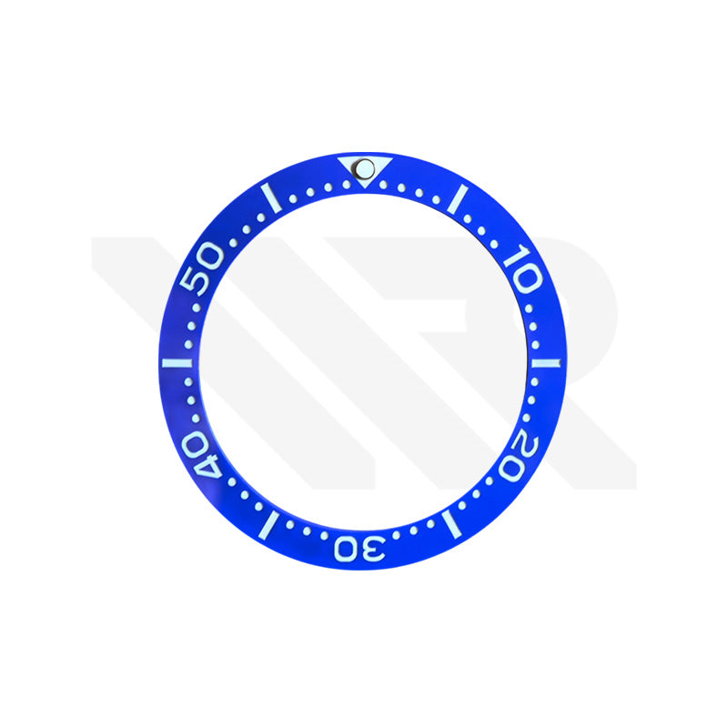Ceramic Full Luminous Bezel Inserts Compatible with Seiko Prospex MM200 SPB185 , SPB187 , SPB207 , SPB240 , SPB255 , SPB299 : Blue