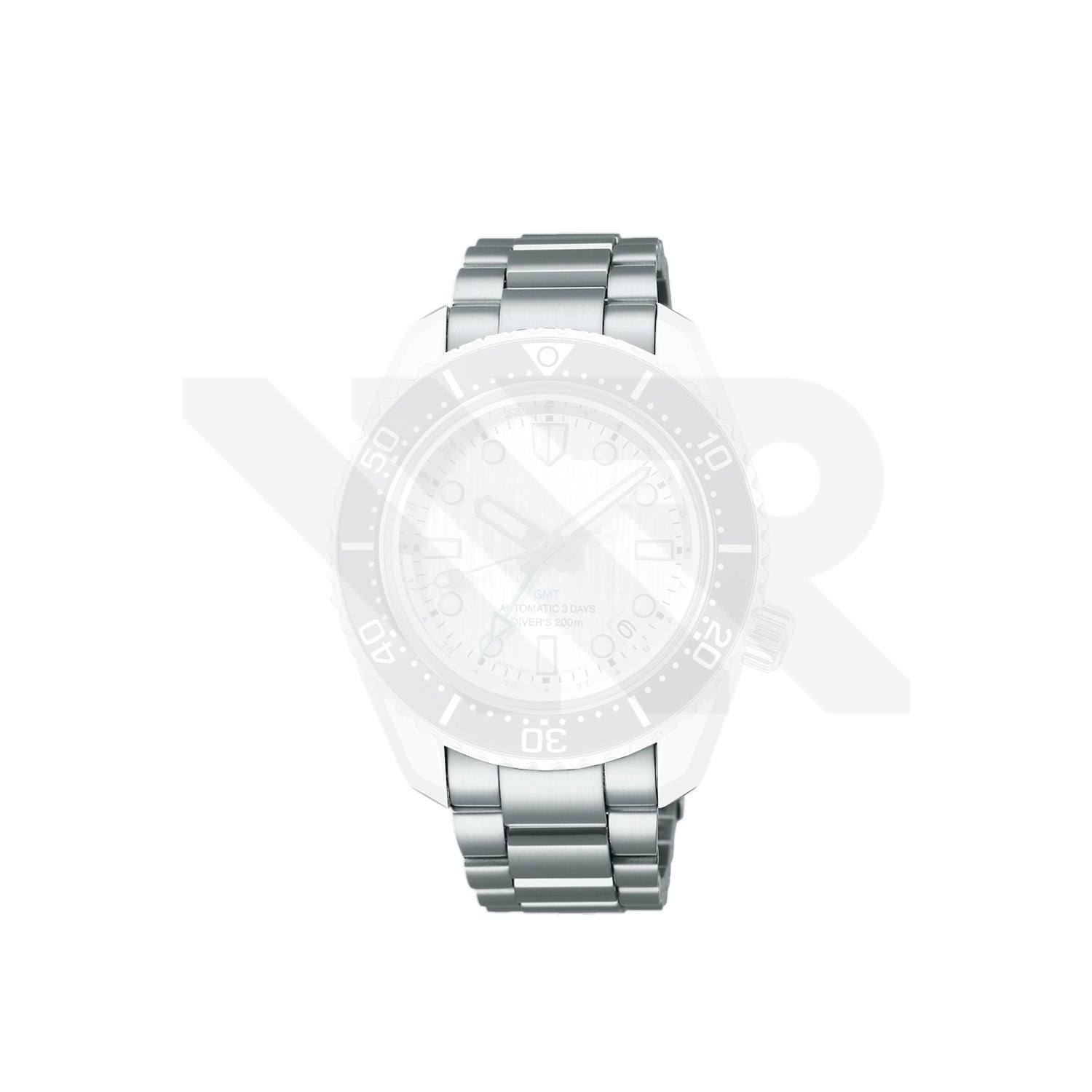 Replacement Stainless Steel Bracelet Compatible with Seiko Sea Prospex GMT Diver SPB381 , SPB383 , SPB385 , SPB439