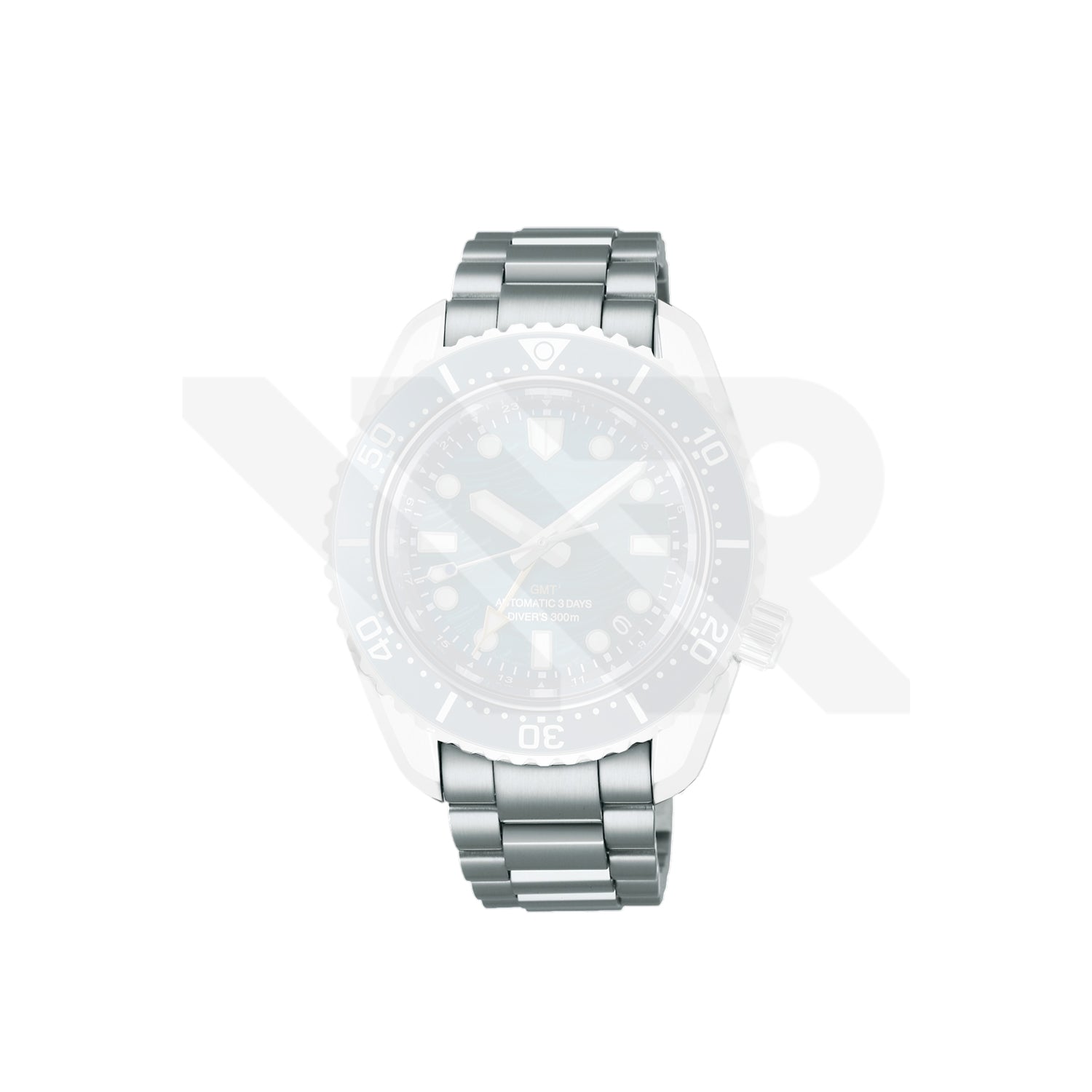 Replacement Stainless Steel Bracelet Compatible with Seiko Prospex GMT Diver SPB509J1 / SPB519J1
