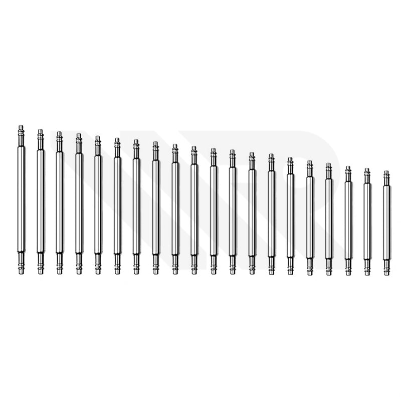 Swiss Grade 316L Double Flange Stainless Steel Spring Bar (1.5mm x 10~24mm)