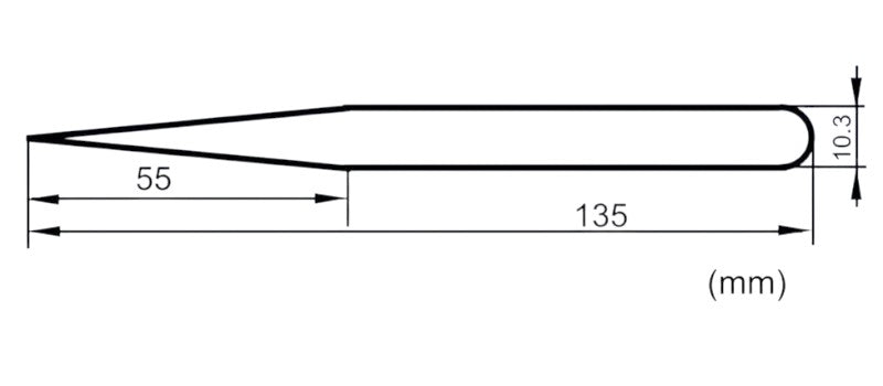 Vetus Antimagnetic High Hardness Precision Stainless Steel Tweezer - ST Series