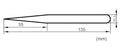 Vetus Antimagnetic High Hardness Precision Stainless Steel Tweezer - ST Series