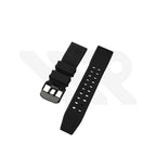 Silicone Diver Strap Compatible with Luminox Watches (Black)
