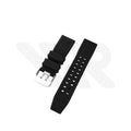 Silicone Diver Strap Compatible with Luminox Watches (Black)