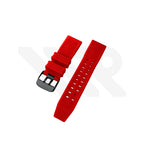 Silicone Diver Strap Compatible with Luminox Watches (Red)