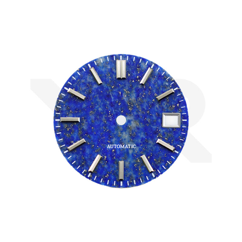 Lapis Lazuli Stone Dial for Seiko Mod: GS Style Indices