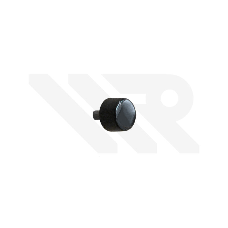 Replacement Ceramic Crown Compatible with Rado Sintra 152 Series : Black
