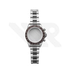 62MAS Gehäuseset für Seiko Mod: Seiko-Style schwarze Keramiklünette