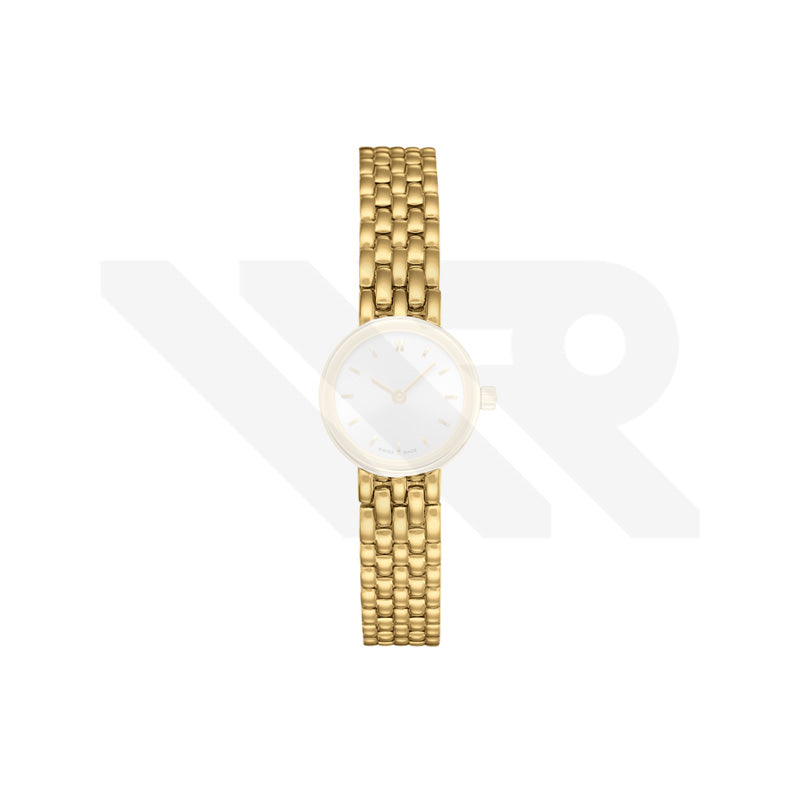 Replacement Stainless Steel Bracelet Compatible with Tissot Lovely T058009A (Gold)