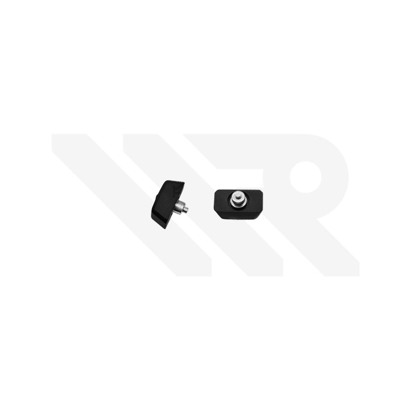 Replacement Chronograph Pusher Compatible with Tissot T-Touch Expert Solar T091420A (Black)