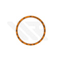 Replacement Aluminium Bezel Ring Compatible with Tissot Quickster Chronograph T095417A : Orange