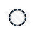 Replacement Mineral Bezel Ring Compatible with Tissot Seastar 1000 T120410A (Black)