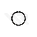 Replacement Mineral Bezel Ring Compatible with Tissot Seastar 1000 T120807A : Black/Gray