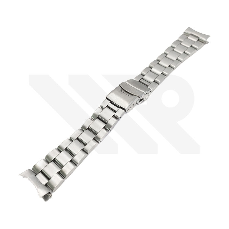 Solid End Links Oyster Bracelet for SKX/SRPD/MDV - Silver