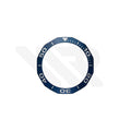 Replacement Ceramic Bezel Ring Compatible with Tag Heuer Aquaracer 43mm WAY201 Series : Blue