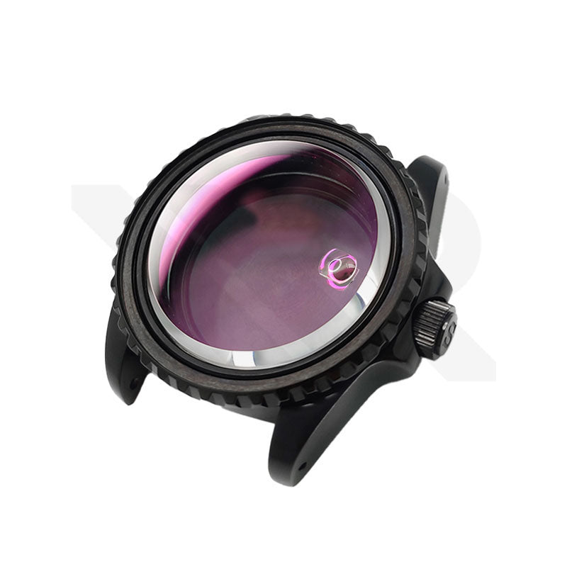 SUB Oyster Style Brushed Case Set for Seiko SKX / SRPD Mod: Black