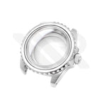 SUB Oyster Style Brushed Case Set for Seiko SKX / SRPD Mod: Silver