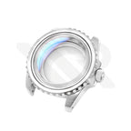 SUB Oyster Style Brushed Case Set for Seiko SKX / SRPD Mod: Silver