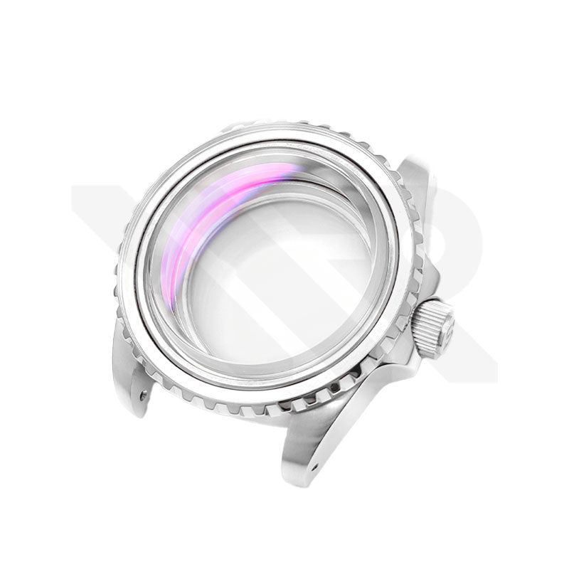 SUB Oyster Style Brushed Case Set for Seiko SKX / SRPD Mod: Silver