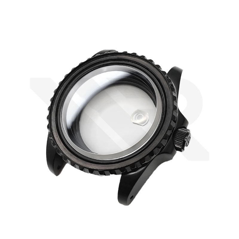 SUB Oyster Style Brushed Case Set for Seiko SKX / SRPD Mod: Black
