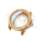 SUB Oyster Style Brushed Case Set for Seiko SKX / SRPD Mod: Rose Gold