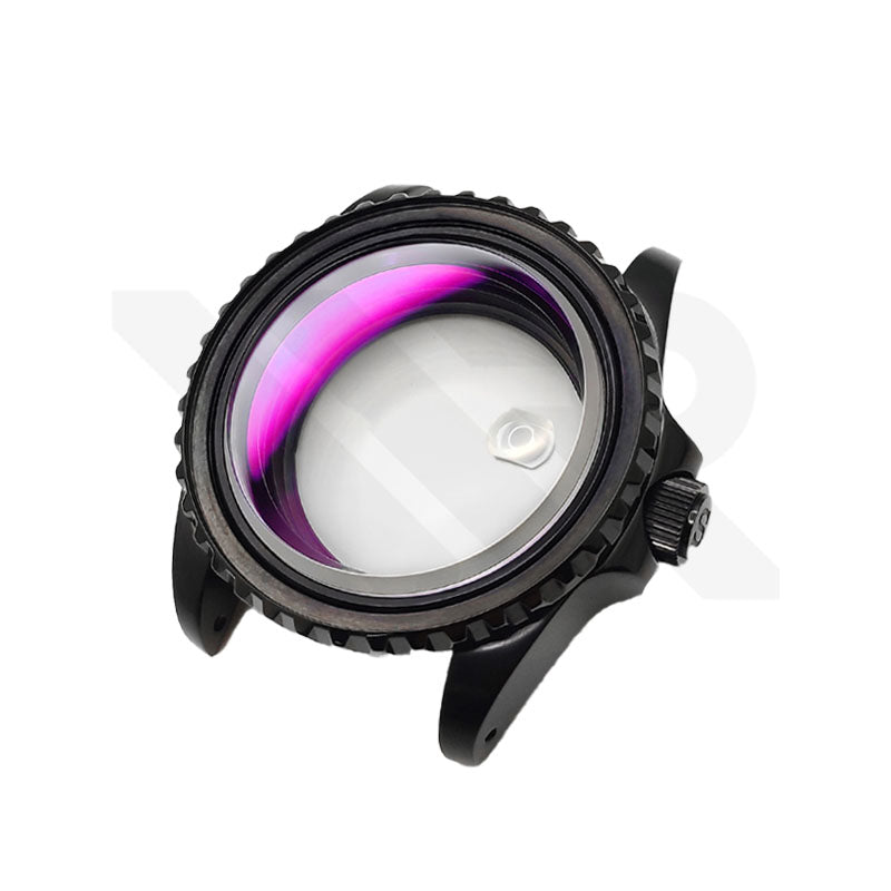 SUB Oyster Style Brushed Case Set for Seiko SKX / SRPD Mod: Black