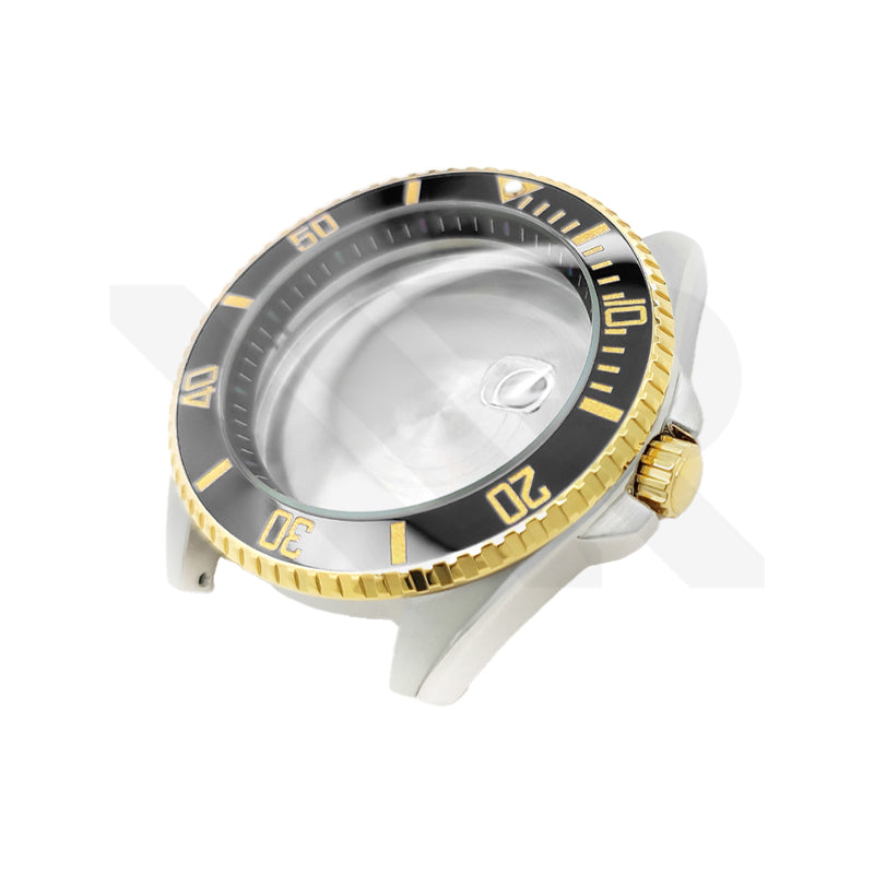 Sub Case für Casio MDV Mod: Zweifarbig Schwarz