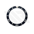 Ceramic Sloped Bezel Inserts for SNE435 / SNE439 / SNE441 / SSC741 / SSC663 / SSC701 / SSC015 : Black