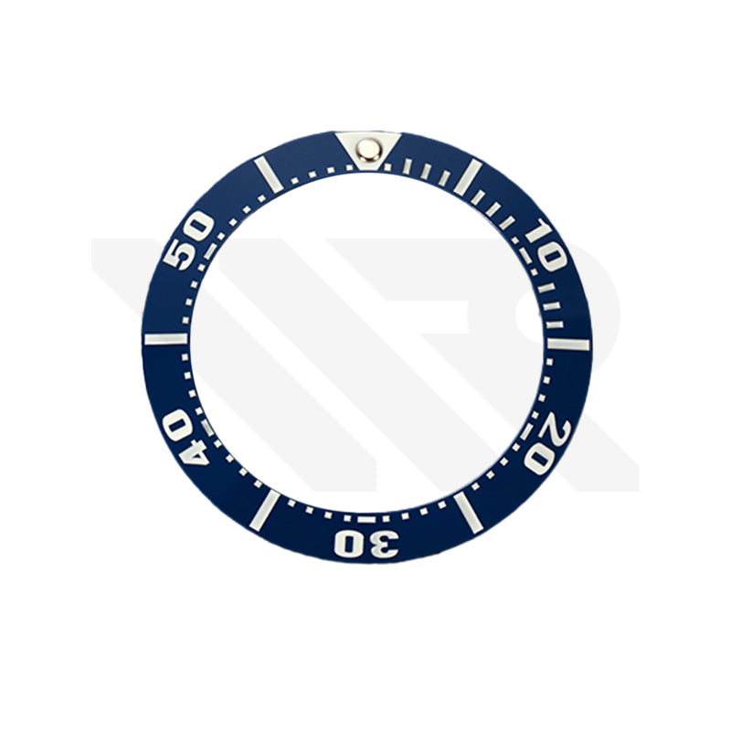 Ceramic Sloped Bezel Inserts for SNE435 / SNE439 / SNE441 / SSC741 / SSC663 / SSC701 / SSC015 : Blue