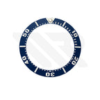 Ceramic Sloped Bezel Inserts for SNE435 / SNE439 / SNE441 / SSC741 / SSC663 / SSC701 / SSC015 : Blue