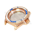SKX Polished Case Set for Seiko Mod: Rose Gold (3 o'clock)
