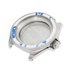 SKX Polished Case Set for Seiko Mod: Silver (3'o clock Crown)