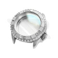 YM Style Sandblasted Case Set for Seiko Mod: Silver