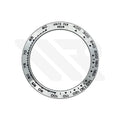Daytona Steel Sloped Bezel Insert for SKX/SRPD: Silver