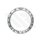 Daytona Steel Sloped Bezel Insert for SKX/SRPD: Silver