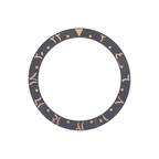 Arabic Style Ceramic Sloped Bezel Insert for SKX/SRPD - Grey/Rose