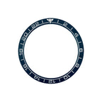 Planet Ocean GMT Style Ceramic Sloped Bezel Insert for SKX/SRPD - Aegean Blue
