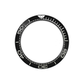 SMP Style Ceramic Sloped Bezel Insert for SKX/SRPD - Black/White