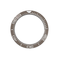 SMP Style Ceramic Sloped Bezel Insert for SKX/SRPD - Grey/White