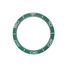 Load image into Gallery viewer, Seamaster Ceramic Sloped Bezel Insert for SKX/SRPD - Green
