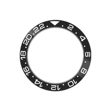 Load image into Gallery viewer, GMT-24 Ceramic Sloped Bezel Insert for SKX/SRPD - Black
