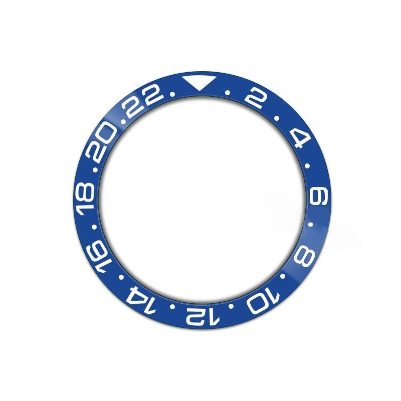 GMT-24 Ceramic Sloped Bezel Insert for SKX/SRPD - Blue