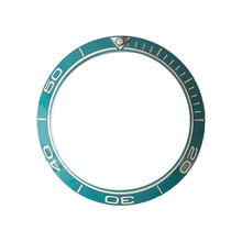 Load image into Gallery viewer, SMP Style Ceramic Sloped Bezel Insert for SKX/SRPD - Tiffany Blue
