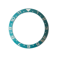 Load image into Gallery viewer, Dual Time Ceramic Sloped Bezel Insert for SKX/SRPD - Tiffany Blue
