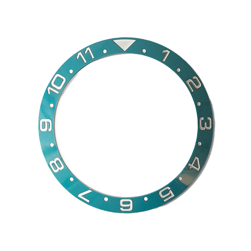 Dual Time Ceramic Sloped Bezel Insert for SKX/SRPD - Tiffany Blue