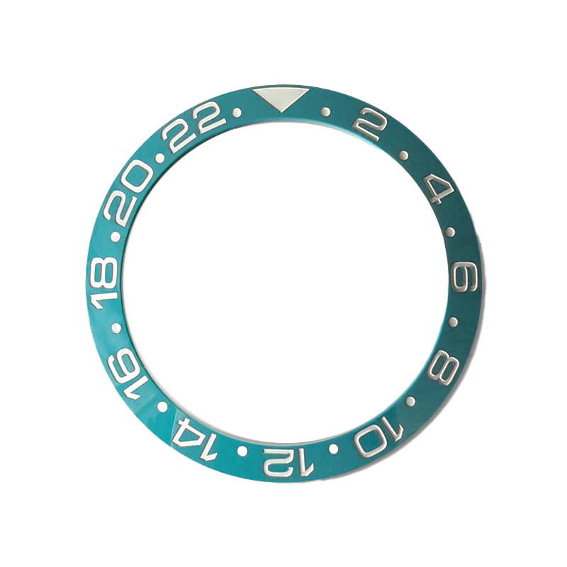 GMT-24 Ceramic Sloped Bezel Insert for SKX/SRPD - Icy Blue