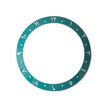 Load image into Gallery viewer, Arabic Style Ceramic Sloped Bezel Insert for SKX/SRPD - Tiffany Blue
